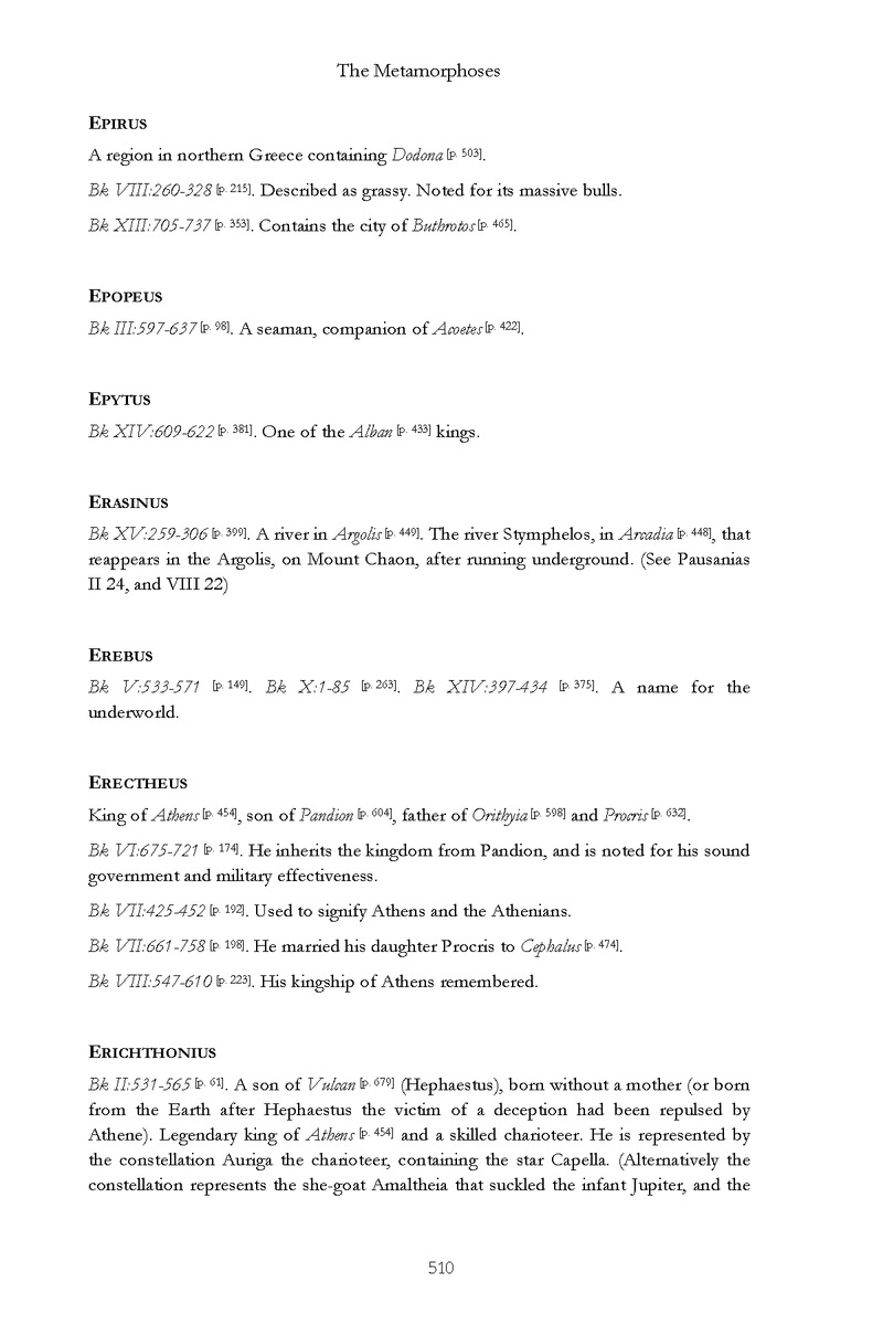 Ovid: The Metamorphoses - Page 510